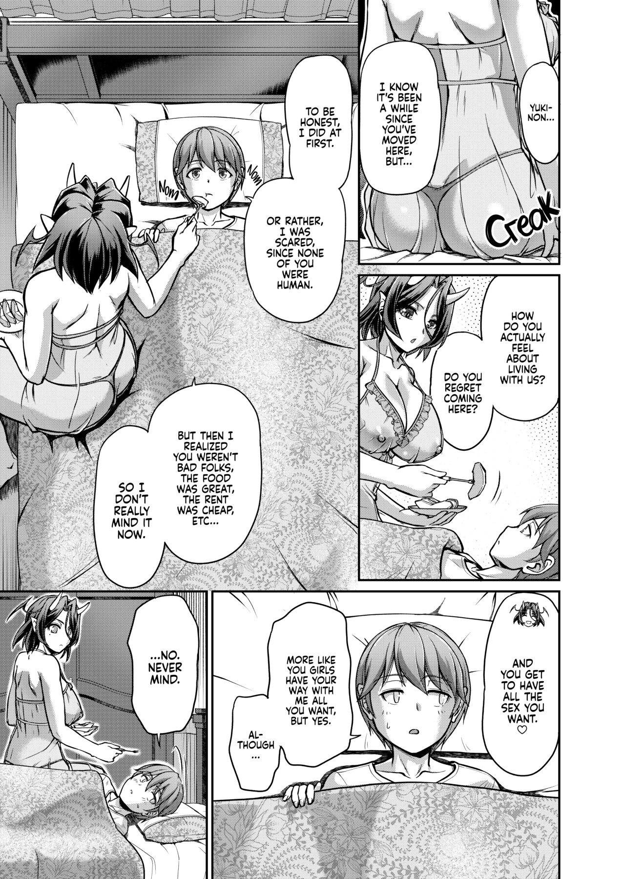 Hentai Manga Comic-Daily Life at the Monster Girl Manor-Read-166